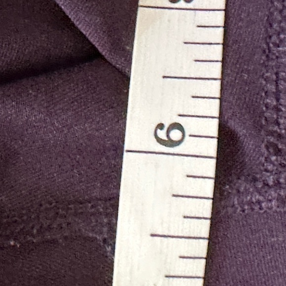 Apara  sz small compression workout pants  Plum and rose Like new - Picture 5 of 12